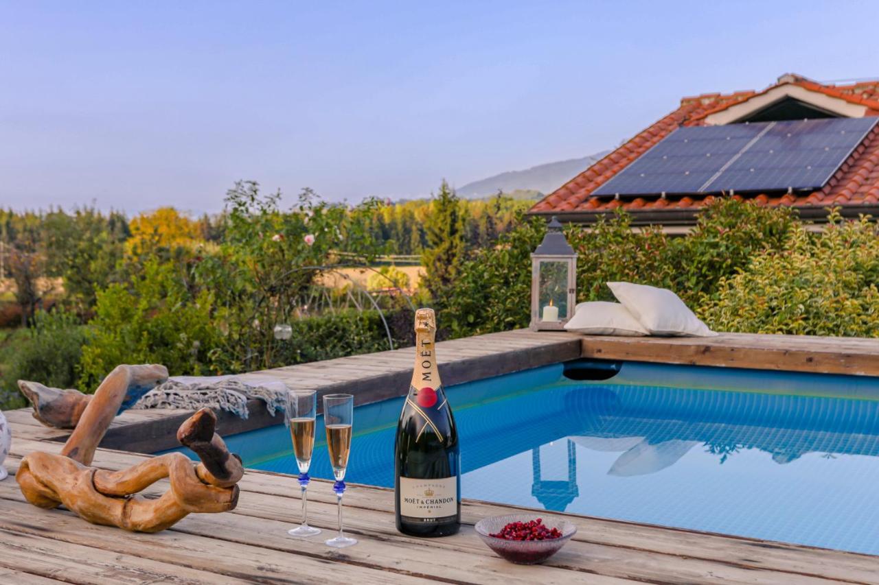 Villa Siveri - private swimming pool - air con Figline Valdarno Esterno foto